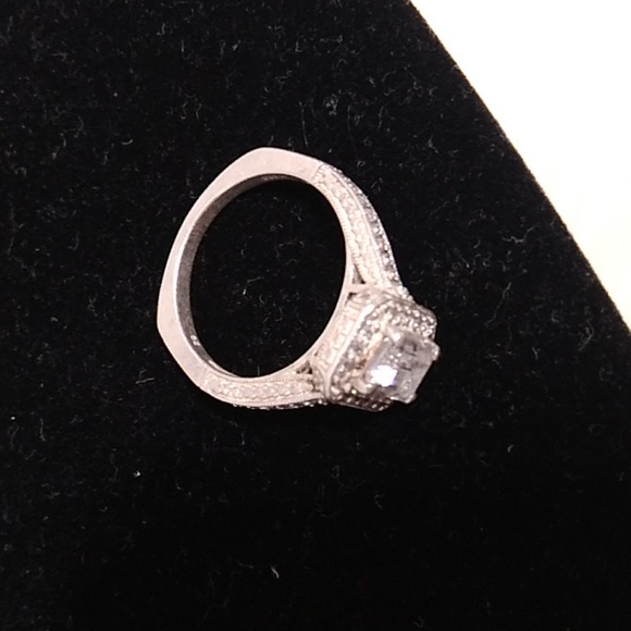 FINAL SALE! Stunning Sterling Silver 925 Cz Ring 💍 Size 7 - Picture 14 of 14
